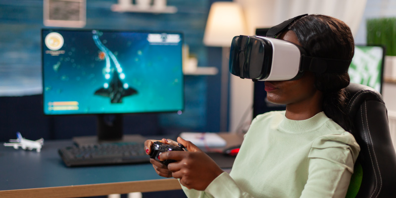 Vpn27s for online gaming female vr gaming 01