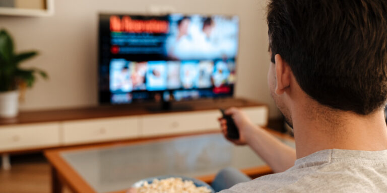 Award winning movies for home viewing male watching netflix 01