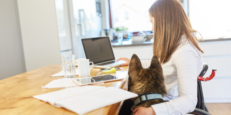 Productivity hacks for remote professionals female home 01